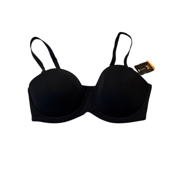 Wacoal Strapless Convertible Bra 854119 Black 38DD NWT - Picture 1 of 10